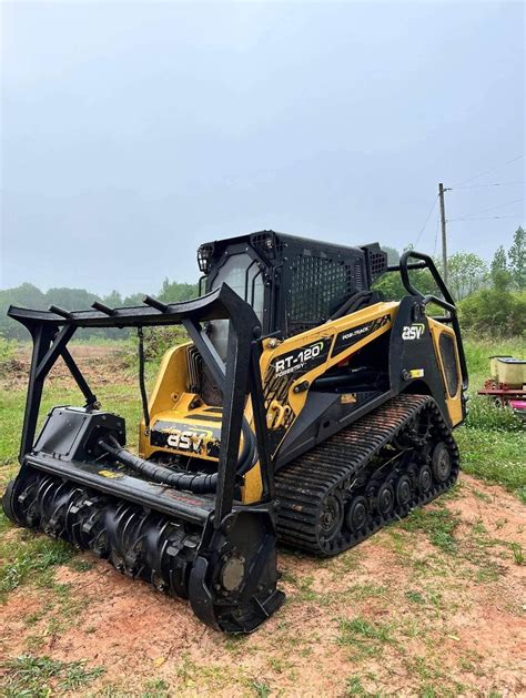 asv forestry skid steer